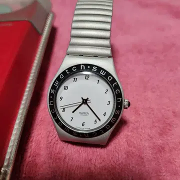 swatch IRONY 손목시계 실버