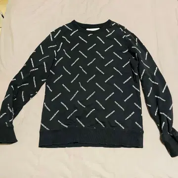 CALVIN KLEIN JEANS 블랙 트레이닝복