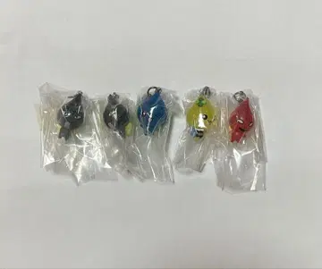 푸르룽! 시즈쿠짱 메지루시 액세서리 2 미사용 새상품 5개 세트
