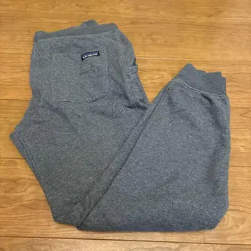 patagonia 스웨트 팬츠 무지 구제 의류 그레이 M 사이즈