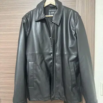 ZARA 남성용 가죽 자켓 M 사이즈