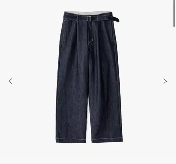 Graphpaper Selvage Denim Belted Pants