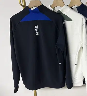 TFW49 하프 지퍼 모크 셔츠
