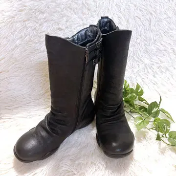 센소유니코 t.b 가죽 숏부츠 컴포트 부츠