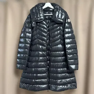 MONCLER 블랙 롱 다운 자켓