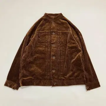 차일드우먼 밴드 카라 코듀로이 자켓 워셔블 가을 옷