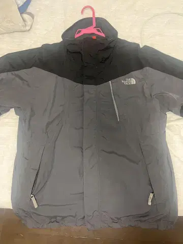 The North Face 나일론 자켓 그레이/블랙
