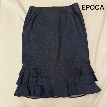 EPOCA 머메이드 데님 스커트