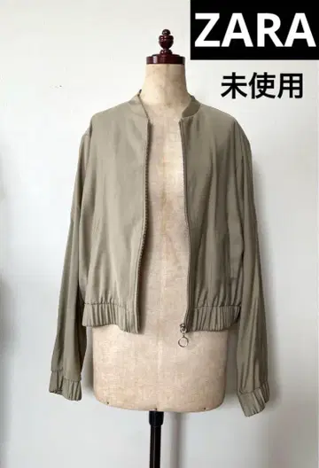 미사용 ZARA 자라 노카라 블루종 점퍼 L 사이즈