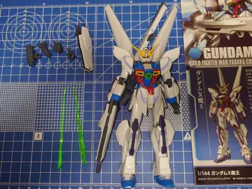 [정크제품] HGBF 건담 X 마왕 조립품
