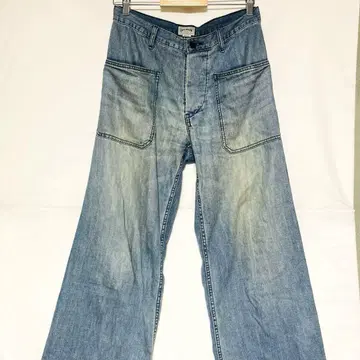 휴스턴 USN 데님 세일러 팬츠 빅 루즈 M 사이즈 10079