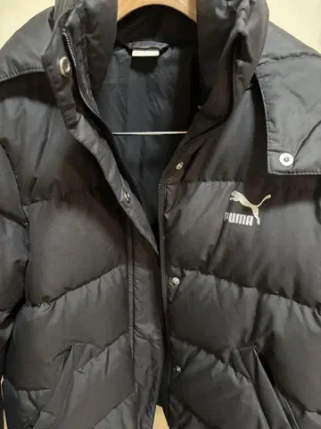 PUMA 블랙 다운 자켓