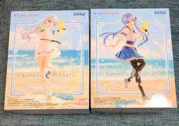 Summer Pockets 사쿠라카도 아오, 나루세 시로하 2종 세트