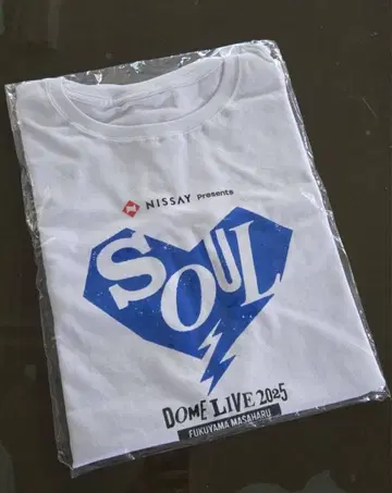 후쿠야마 마사히로 NISSAY DOME LIVE 2025 티셔츠 화이트