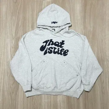 That's life 라이프 후디 후드티 그레이
