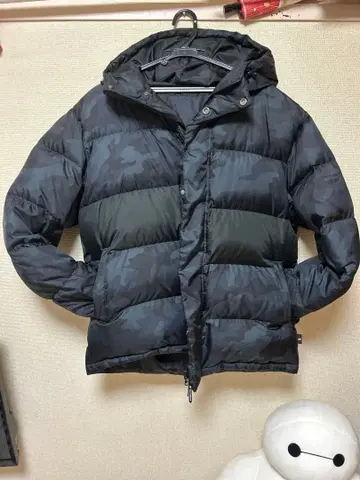 NEW BALANCE/다운 자켓 XL/블랙 카모플라주/JMJL9670