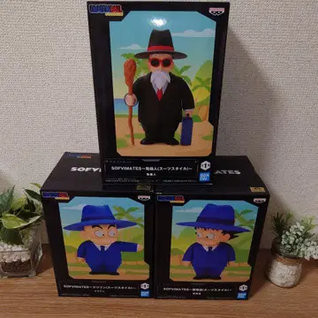 무천도사, 크리, 손오공 드래곤볼 SOFVI MATES 피규어 세트