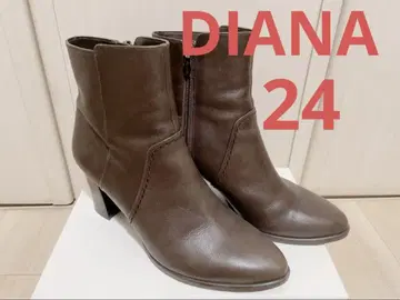 다이애나 다크 브라운 숏부츠 24