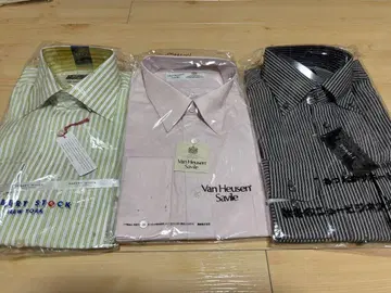 [ 새상품 미사용 ] 긴팔 와이셔츠 M 3세트