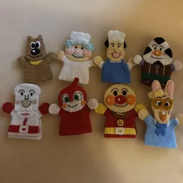 호빵맨 손가락 인형 8개 세트