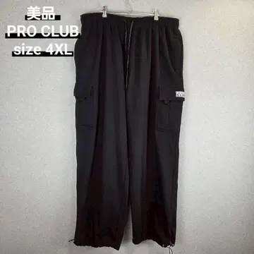 새상품급 PRO CLUB BOX LOGO SWEAT CARGO PANTS