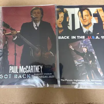 PAUL McCARTNEY 라스베이거스 2025 와 로스앤젤레스 1989