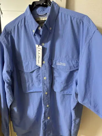 L.L.Bean 긴팔 나일론 셔츠 L