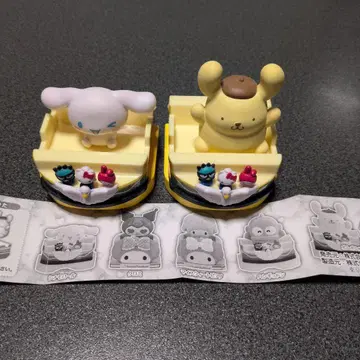 산리오 캐릭터즈 어트랙션즈 마스코트 시나모롤 폼폼푸딩