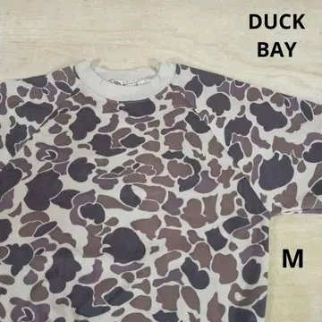 수입 구제 의류 DUCK BAY 덕헌터 카모 아웃도어 맨투맨