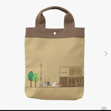 택 포함 미사용 새상품 파미리아 familiar 히로오 한정판 토트백