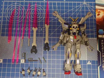 [정크제품] HGBF 크로스본 건담 마왕 조립품
