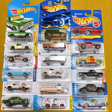 Hot Wheels 미니카 17대 세트