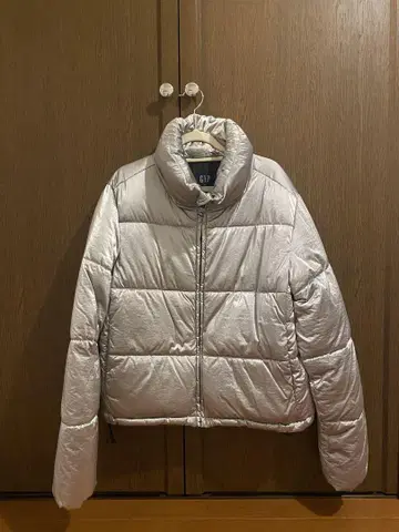 GAP 실버 다운 자켓 XS