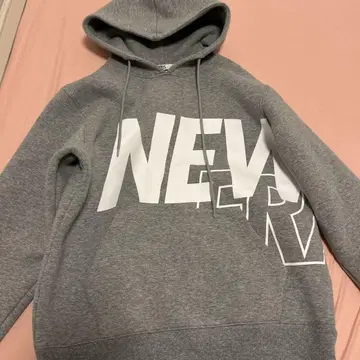 NEW ERA 그레이 후드티 XL