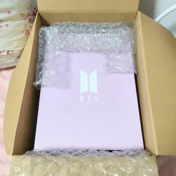 BTS MERCH BOX #7 CLEAR BACKPACK 상자만 개봉