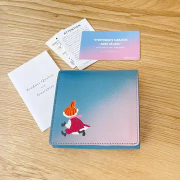 [ MOOMIN x MOTHERHOUSE ] 리틀 미이 가죽 지갑