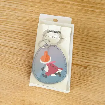 [ MOOMIN x MOTHERHOUSE ] 리틀 미이 가죽 키링