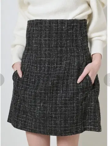 SNIDEL 2021AW 하이웨스트 스카쇼팬