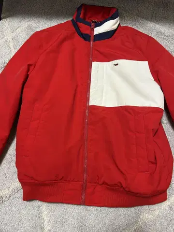타미힐피거 빨간색 자켓 Tommy jeans