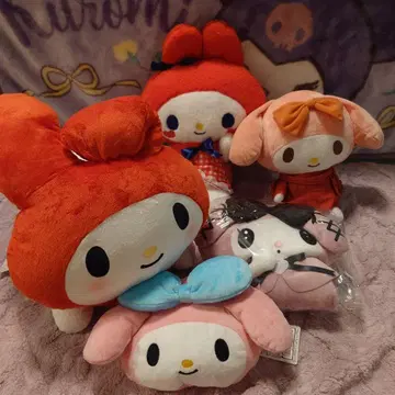 마이멜로디 봉제 인형 외 5점 세트