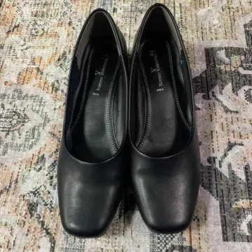 블랙 펌프스 25.5cm