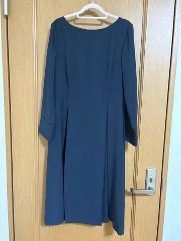 A라인 드레스 리본 벨트 포함