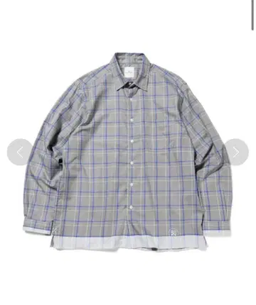 유니폼 익스페리먼트 체크 셔츠 사이즈 1 soph.