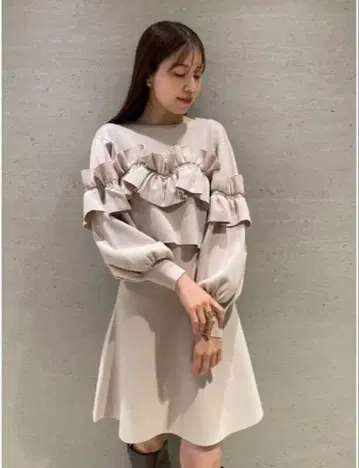 snidel 니트 셋업