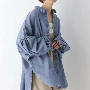 LEPSIM 렙심 데님 BIG 판초