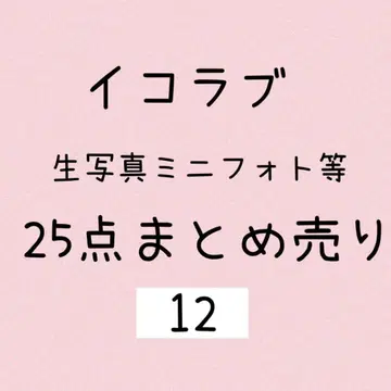 이코럽 브로마이드 미니 사진 등 묶음 판매 #12