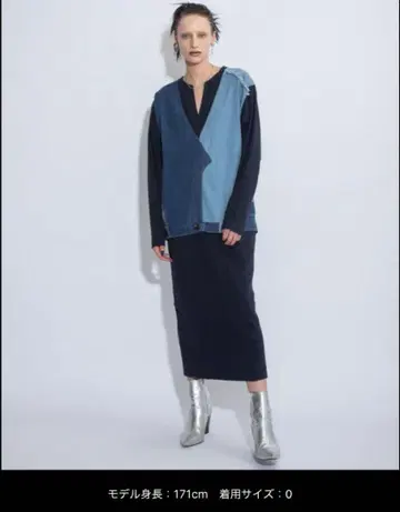 새상품 AULA AILA 아우라 아이라 데님 원피스