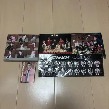 Snow Man SERIOUS 3형태 세트 특전 포함