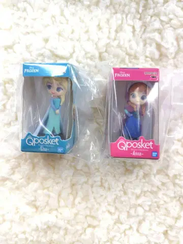 디즈니 Qposket 미니어처 컬렉션 2 엘사 안나
