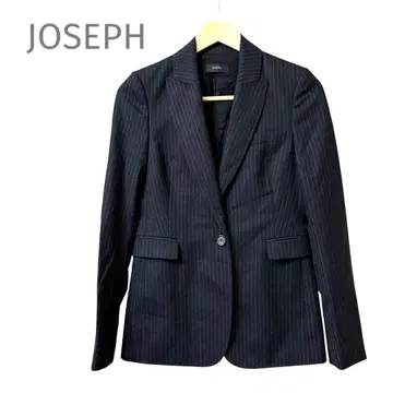 JOSEPH 조셉 자켓 36 네이비 다크 네이비 스트라이프